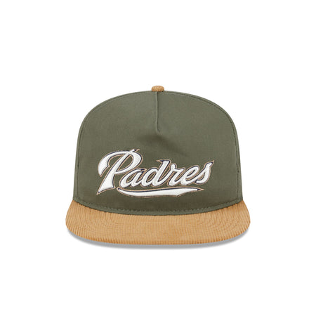 San Diego Padres Olive Green Golfer Hat