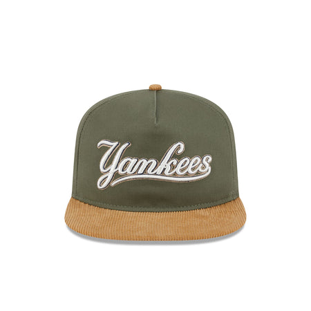 New York Yankees Olive Green Golfer Hat