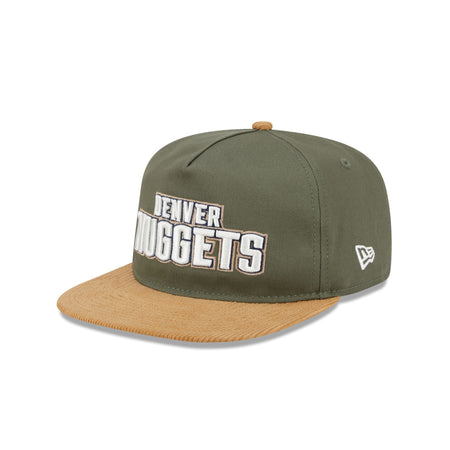 Denver Nuggets Olive Green Golfer Hat