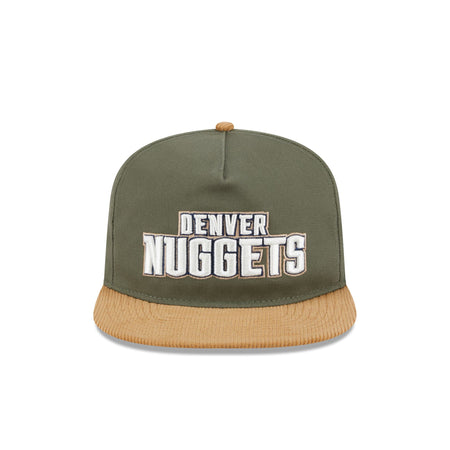 Denver Nuggets Olive Green Golfer Hat