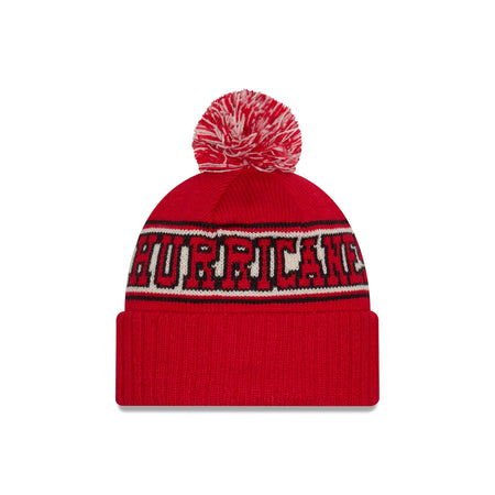 Carolina Hurricanes Retro Pom Knit Hat