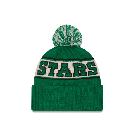 Dallas Stars Retro Pom Knit Hat