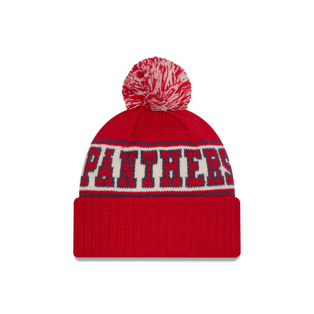 Florida Panthers Retro Pom Knit Hat