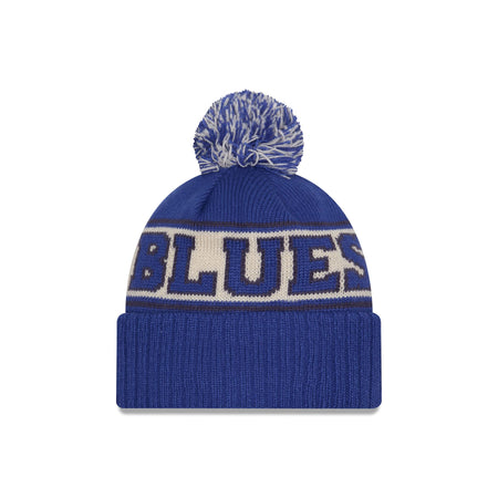 St. Louis Blues Retro Pom Knit Hat