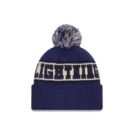 Tampa Bay Lightning Retro Pom Knit Hat