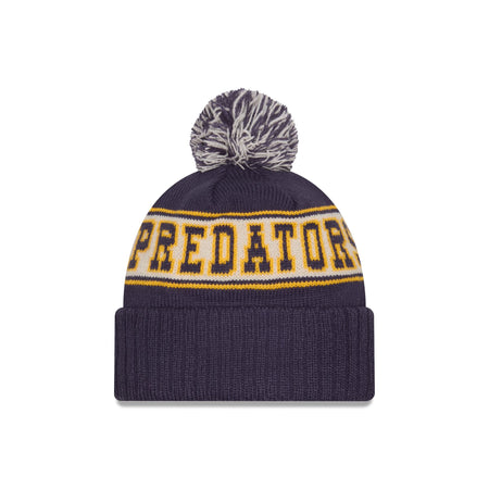 Nashville Predators Retro Pom Knit Hat