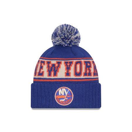 New York Islanders Retro Pom Knit Hat