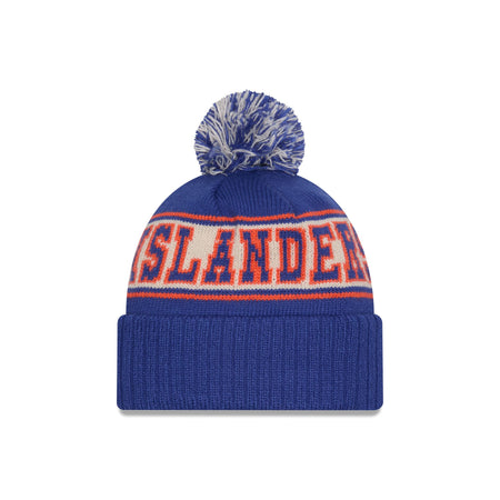 New York Islanders Retro Pom Knit Hat