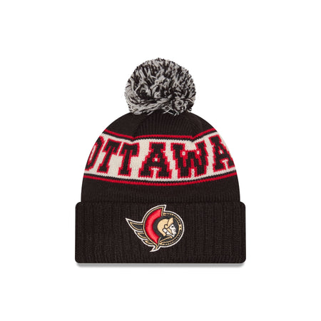 Ottawa Senators Retro Pom Knit Hat