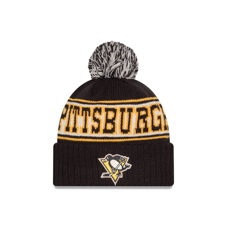 Pittsburgh Penguins Retro Pom Knit Hat