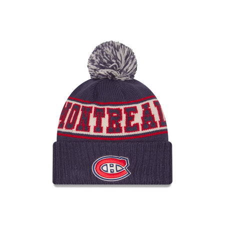 Montreal Canadiens Retro Pom Knit Hat