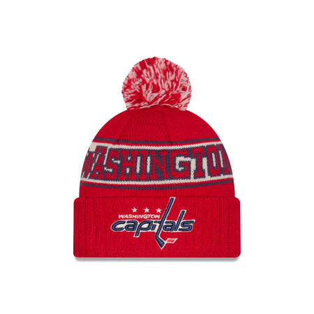 Washington Capitals Retro Pom Knit Hat