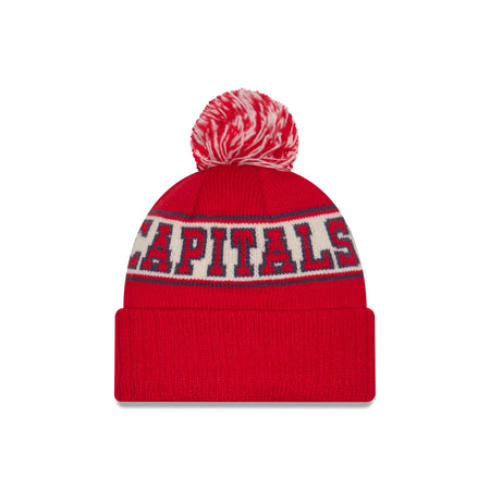 Washington Capitals Retro Pom Knit Hat