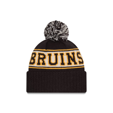 Boston Bruins Historic Retro Pom Knit Hat