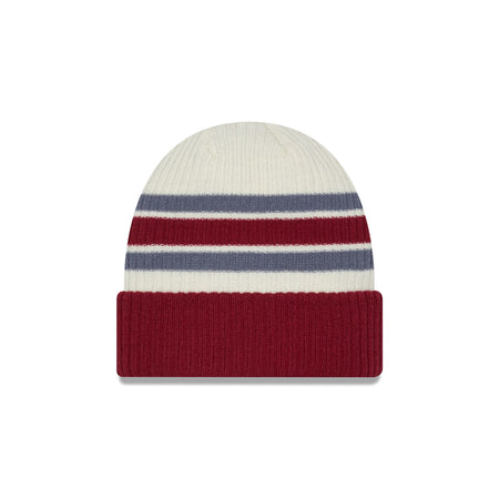 Colorado Avalanche Vintage Ribbed Beanie