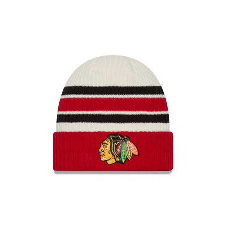 Chicago Blackhawks Vintage Ribbed Beanie