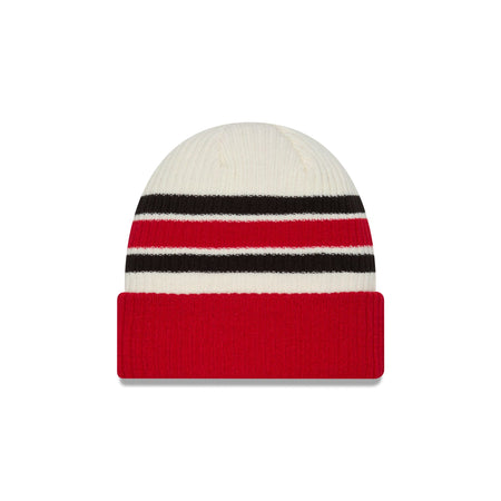 Chicago Blackhawks Vintage Ribbed Beanie