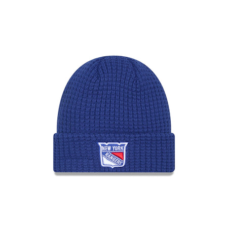 New York Rangers Waffle Knit Beanie