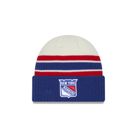 New York Rangers Vintage Ribbed Beanie