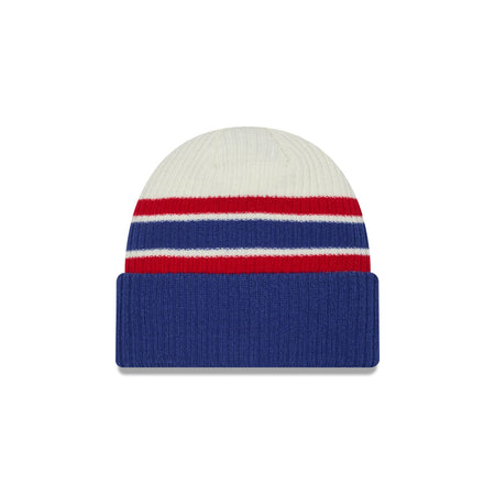 New York Rangers Vintage Ribbed Beanie