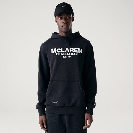 McLaren Formula 1 Team Washed Black Hoodie