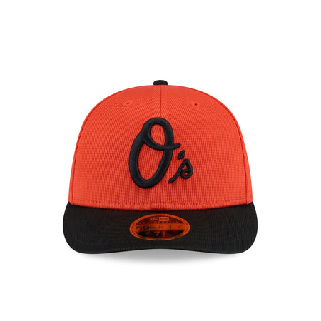 Baltimore Orioles 2025 Spring Training Low Profile 59FIFTY Fitted Hat