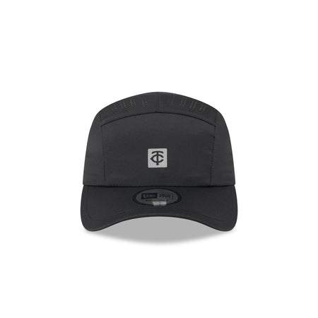 Minnesota Twins Black Reflect Runner Adjustable Hat