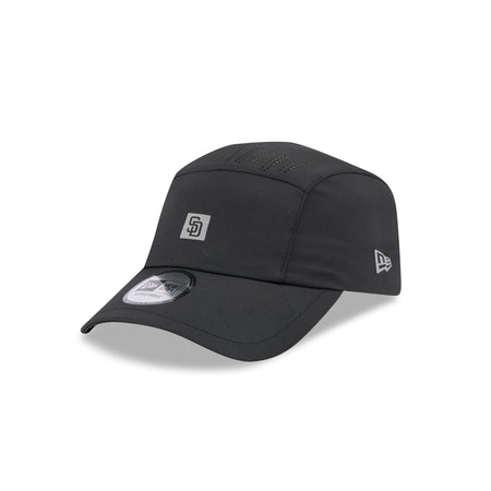 San Diego Padres Black Reflect Runner Adjustable Hat