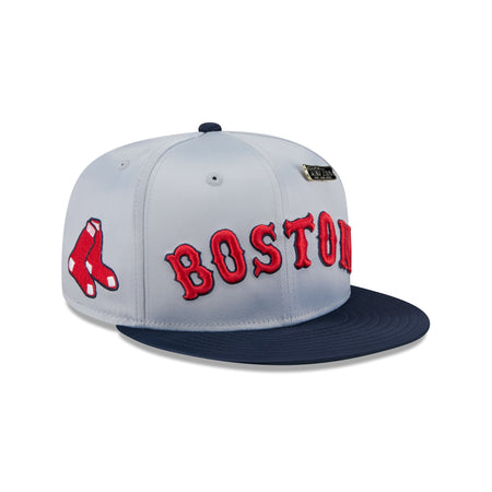 Boston Red Sox Satin Pin 9FIFTY Snapback Hat