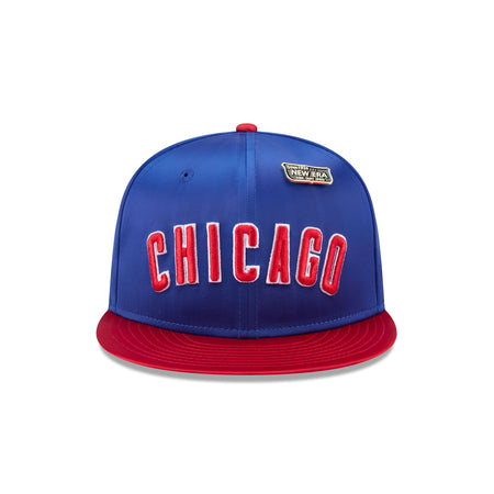 Chicago Cubs Satin Pin 9FIFTY Snapback Hat