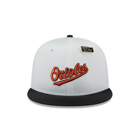 Baltimore Orioles Satin Pin 9FIFTY Snapback Hat