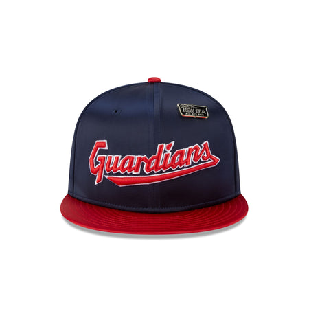 Cleveland Guardians Satin Pin 9FIFTY Snapback Hat