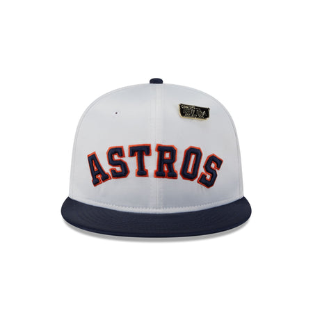 Houston Astros Satin Pin 9FIFTY Snapback Hat