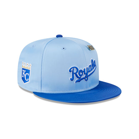 Kansas City Royals Satin Pin 9FIFTY Snapback Hat