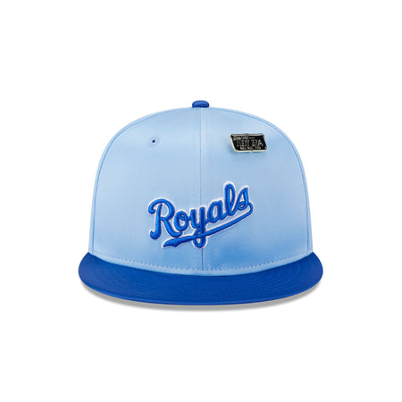 Kansas City Royals Satin Pin 9FIFTY Snapback Hat