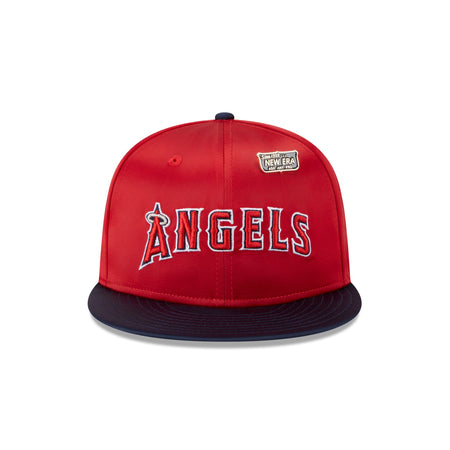 Los Angeles Angels Satin Pin 9FIFTY Snapback Hat