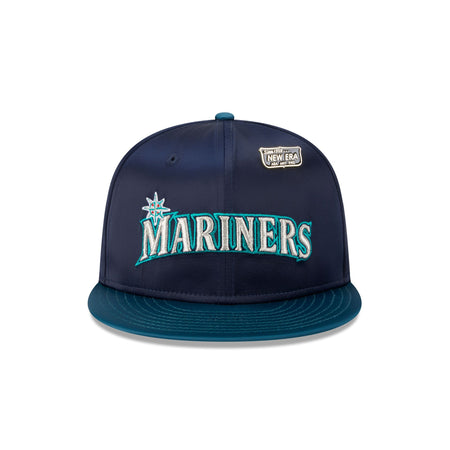 Seattle Mariners Satin Pin 9FIFTY Snapback Hat