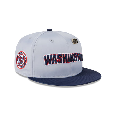 Washington Nationals Satin Pin 9FIFTY Snapback Hat