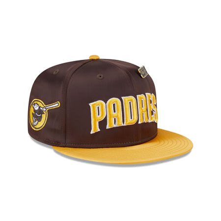 San Diego Padres Satin Pin 9FIFTY Snapback Hat