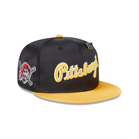 Pittsburgh Pirates Satin Pin 9FIFTY Snapback Hat