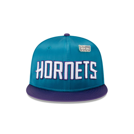 Charlotte Hornets Satin Pin 9FIFTY Snapback Hat