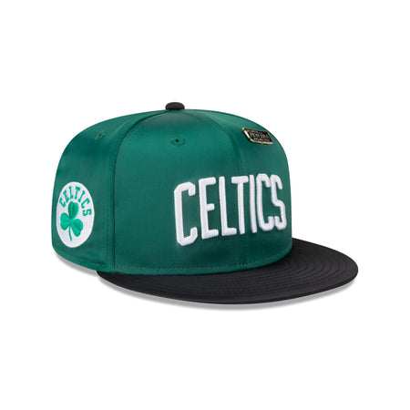 Boston Celtics Satin Pin 9FIFTY Snapback Hat