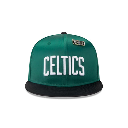 Boston Celtics Satin Pin 9FIFTY Snapback Hat