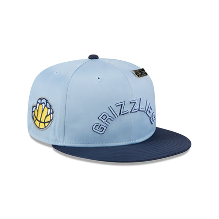 Memphis Grizzlies Satin Pin 9FIFTY Snapback Hat