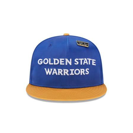 Golden State Warriors Satin Pin 9FIFTY Snapback Hat