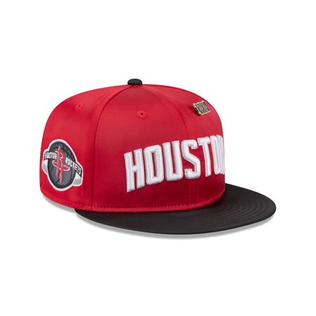 Houston Rockets Satin Pin 9FIFTY Snapback Hat