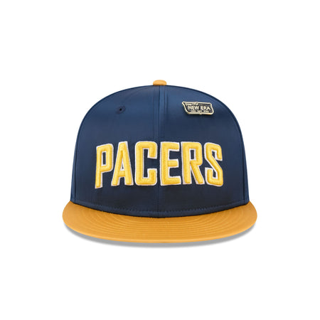 Indiana Pacers Satin Pin 9FIFTY Snapback Hat