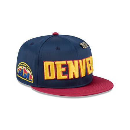 Denver Nuggets Satin Pin 9FIFTY Snapback Hat