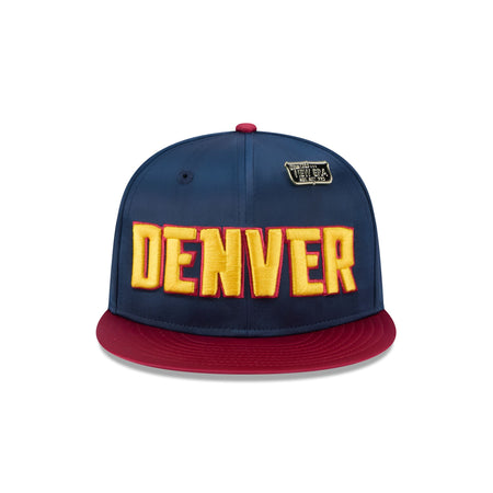 Denver Nuggets Satin Pin 9FIFTY Snapback Hat