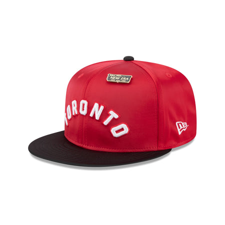 Toronto Raptors Satin Pin 9FIFTY Snapback Hat